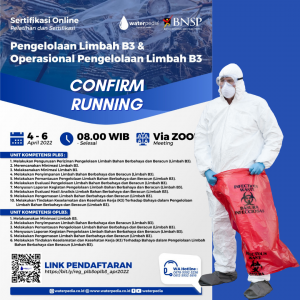 Confirm Running Penanggung Jawab Operational Pengelolaan Limbah B3.