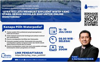 10 Langkah Mendesain dan Ekspansi IPAL – STP – WWTP | 18 – 19 Juli 2022