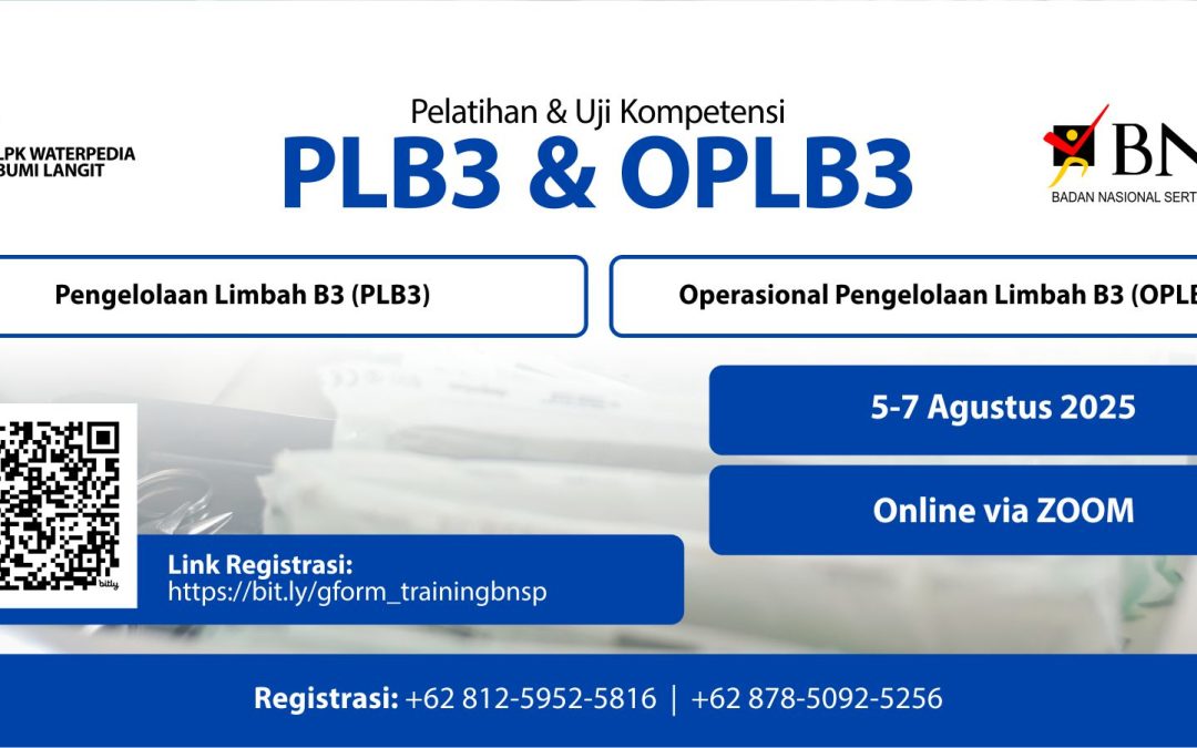 Pelatihan & Uji Kompetensi PLB3 & OPLB3, 5-7 Agustus 2025