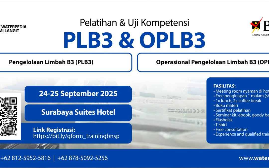 Pelatihan & Uji Kompetensi PLB3 & OPLB3 Surabaya, 24-25 September 2025