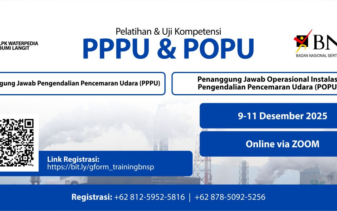 Pelatihan dan Uji Kompetensi PPPU POPU, 9-11 Desember 2025 – Online ZOOM