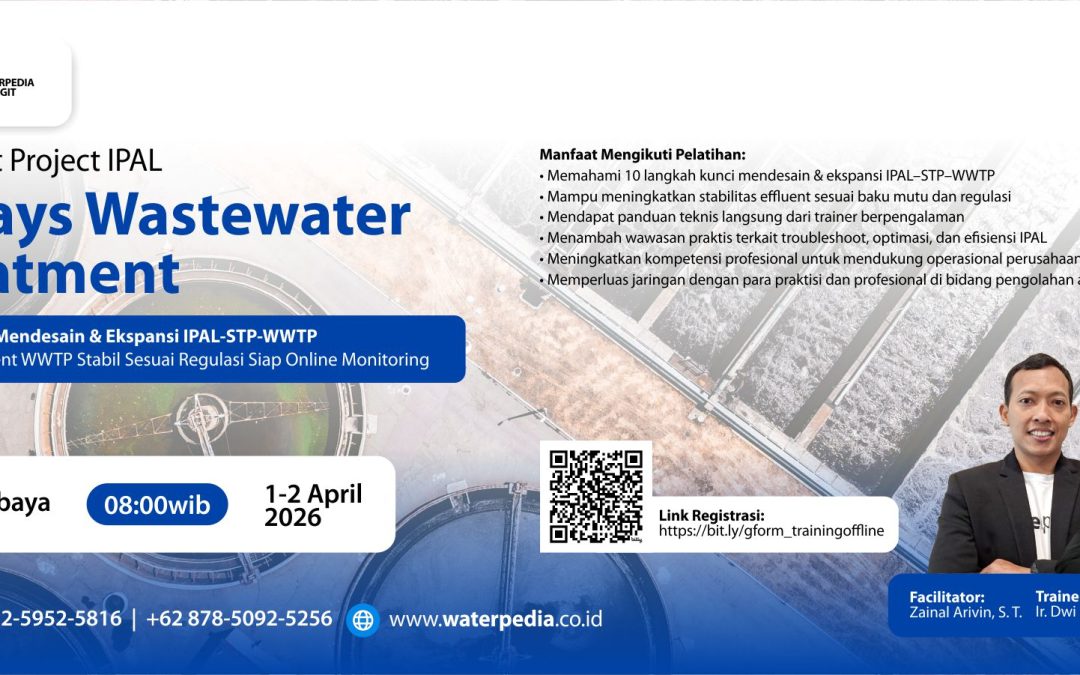 Site Visit Project IPAL – 2 Days Wastewater Treatment Surabaya 1–2 April 2026