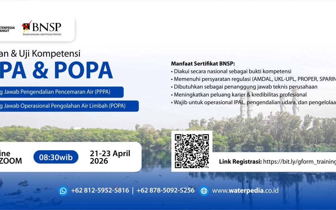 Pelatihan & Uji Kompetensi PPPA & POPA Bersertifikat BNSP – April 2026