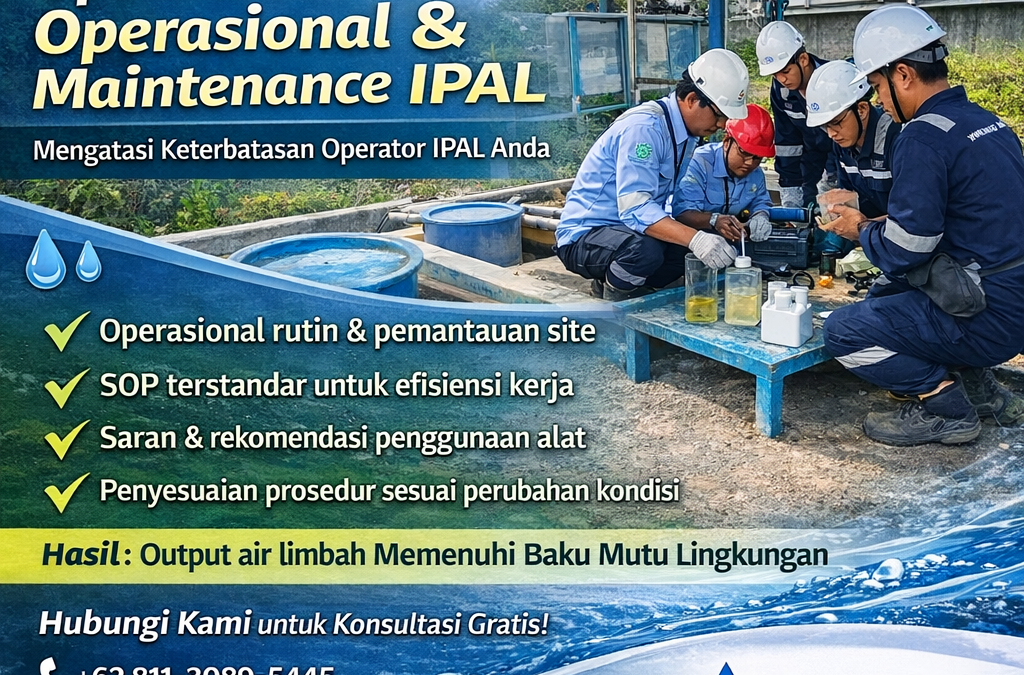 Jasa Operasional & Maintenance IPAL Jogja & Jateng